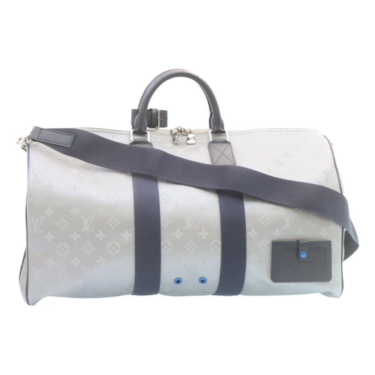 LOUIS VUITTON Monogram Satellite Keepall Bandouliere 50 M44170 LV 28677A