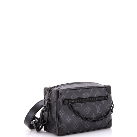Louis Vuitton Soft Trunk Bag Monogram Eclipse Canvas Mini