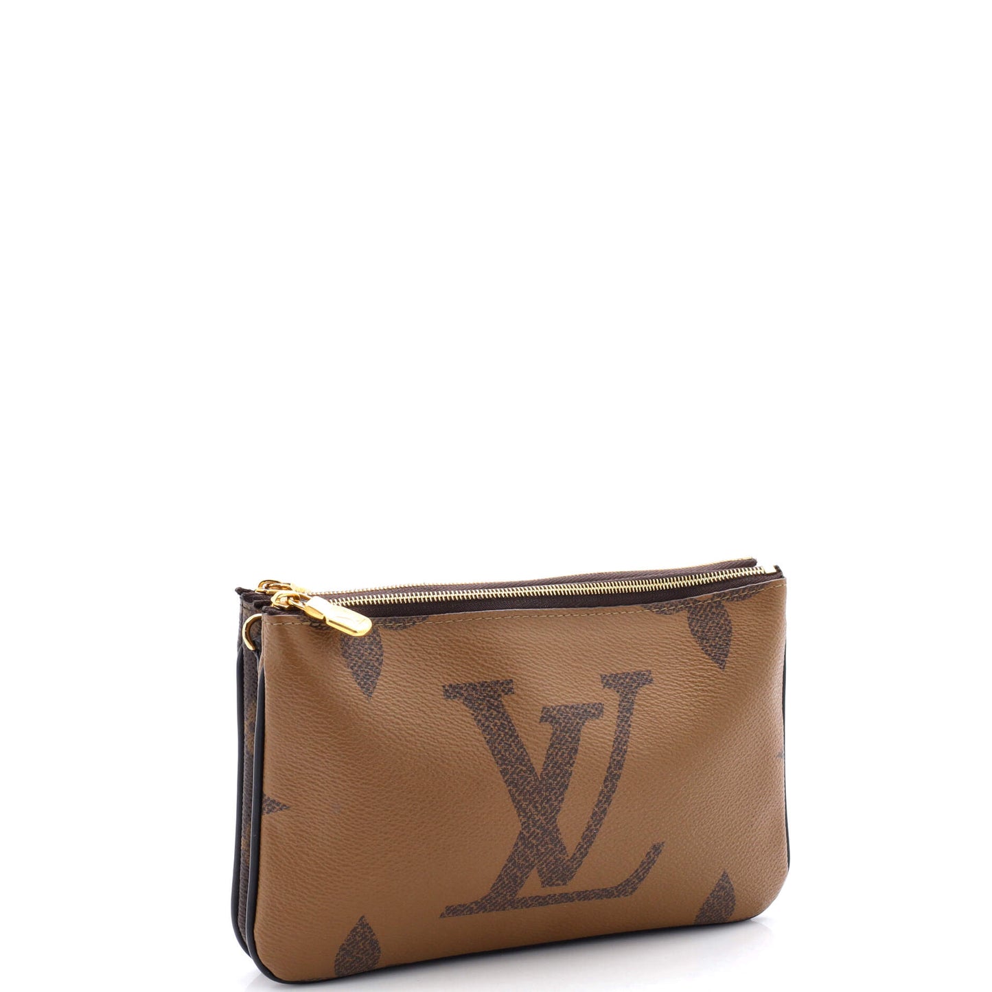 Louis Vuitton Double Zip Pochette Reverse Monogram Giant