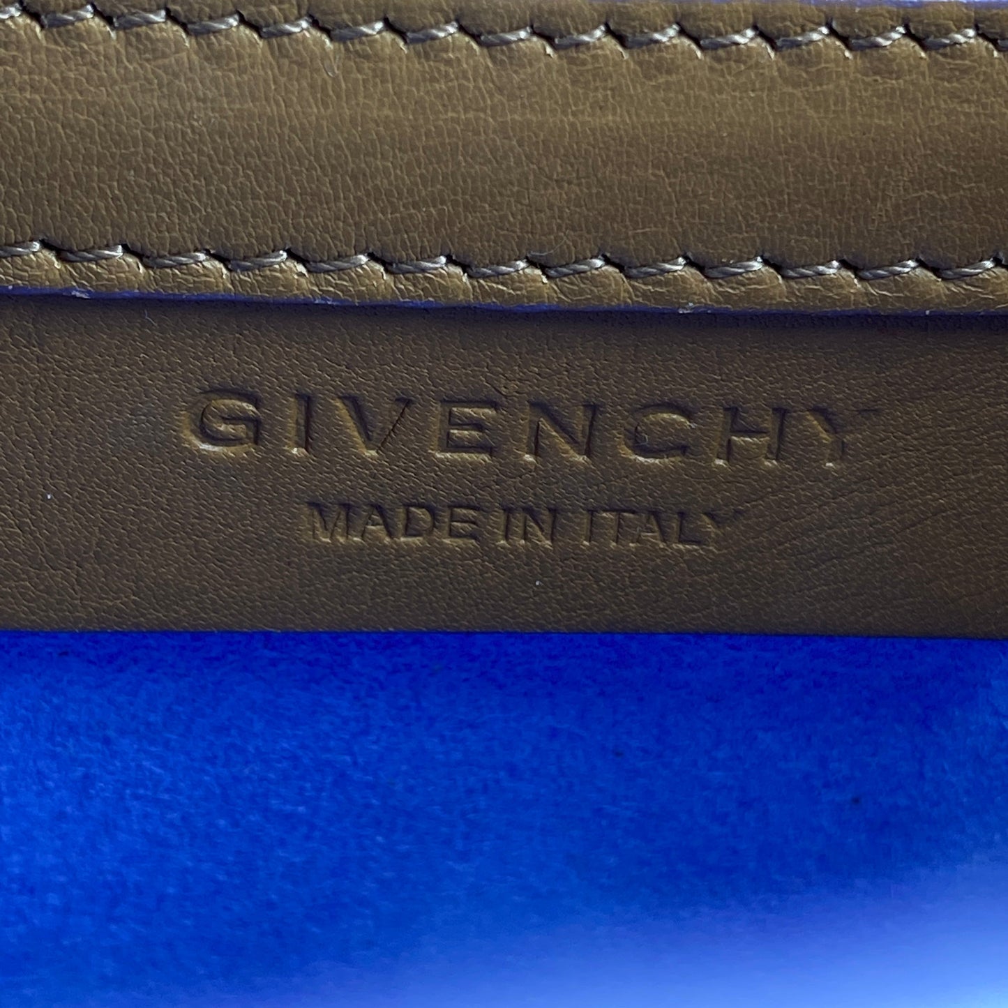 Givenchy Pandora Pure Crossbody Bag Caramel Purple White