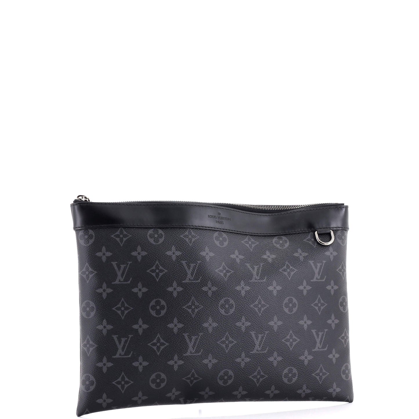 Louis Vuitton Discovery Pochette Monogram Eclipse Canvas GM