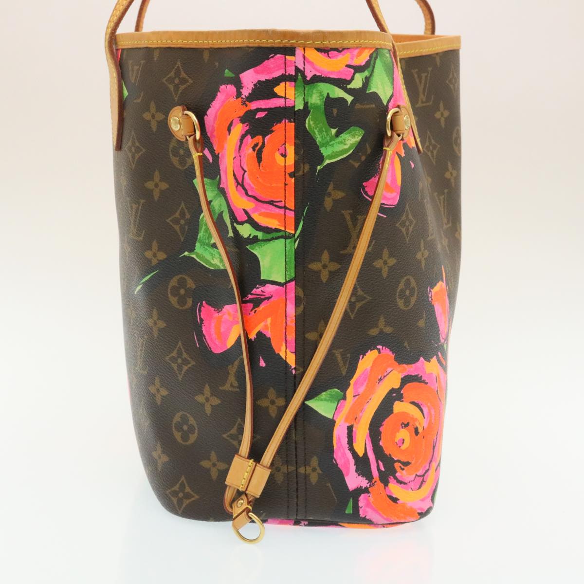 LOUIS VUITTON Monogram Rose Neverfull MM Tote Bag M48613 LV 29172A