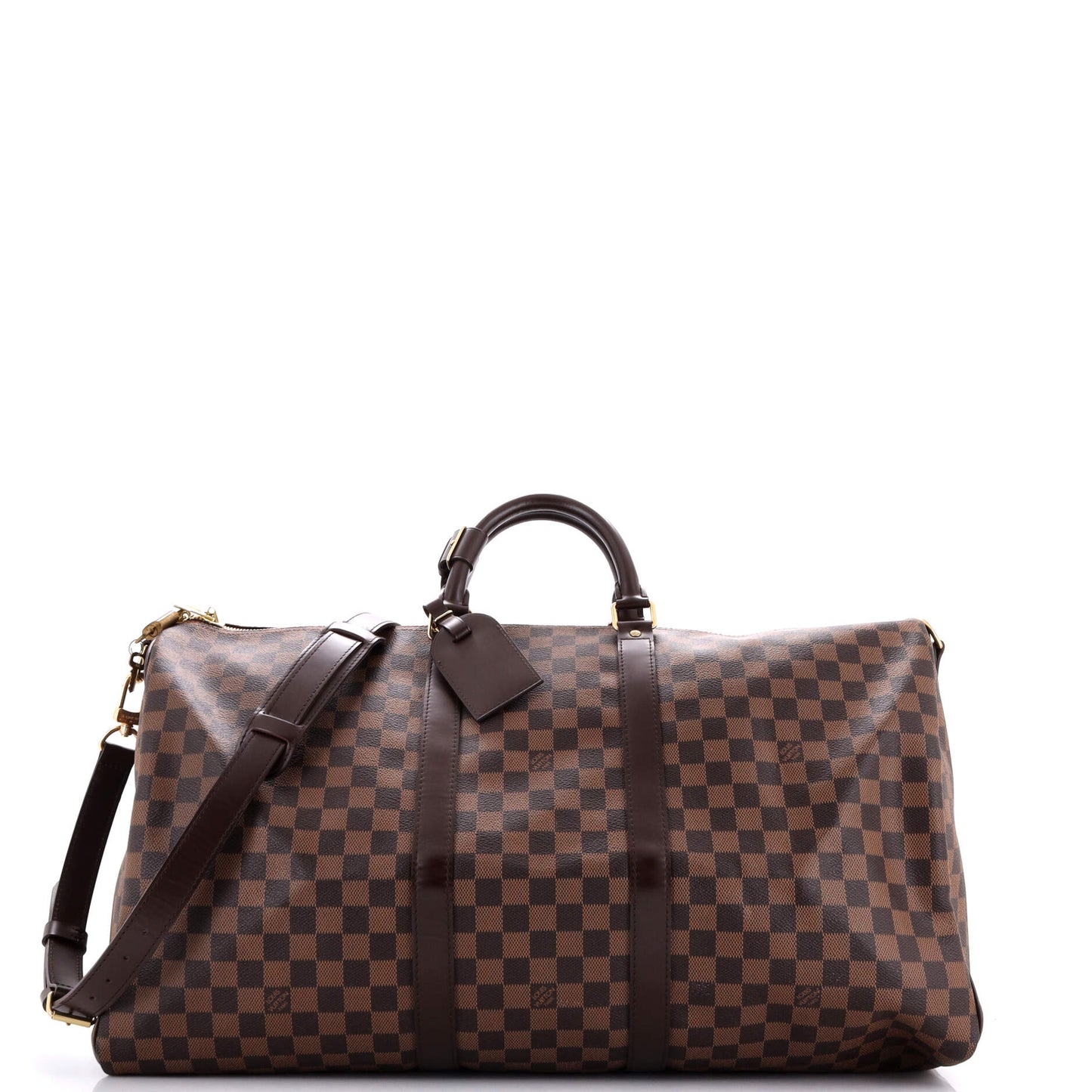 Louis Vuitton Keepall Bandouliere Bag Damier 55