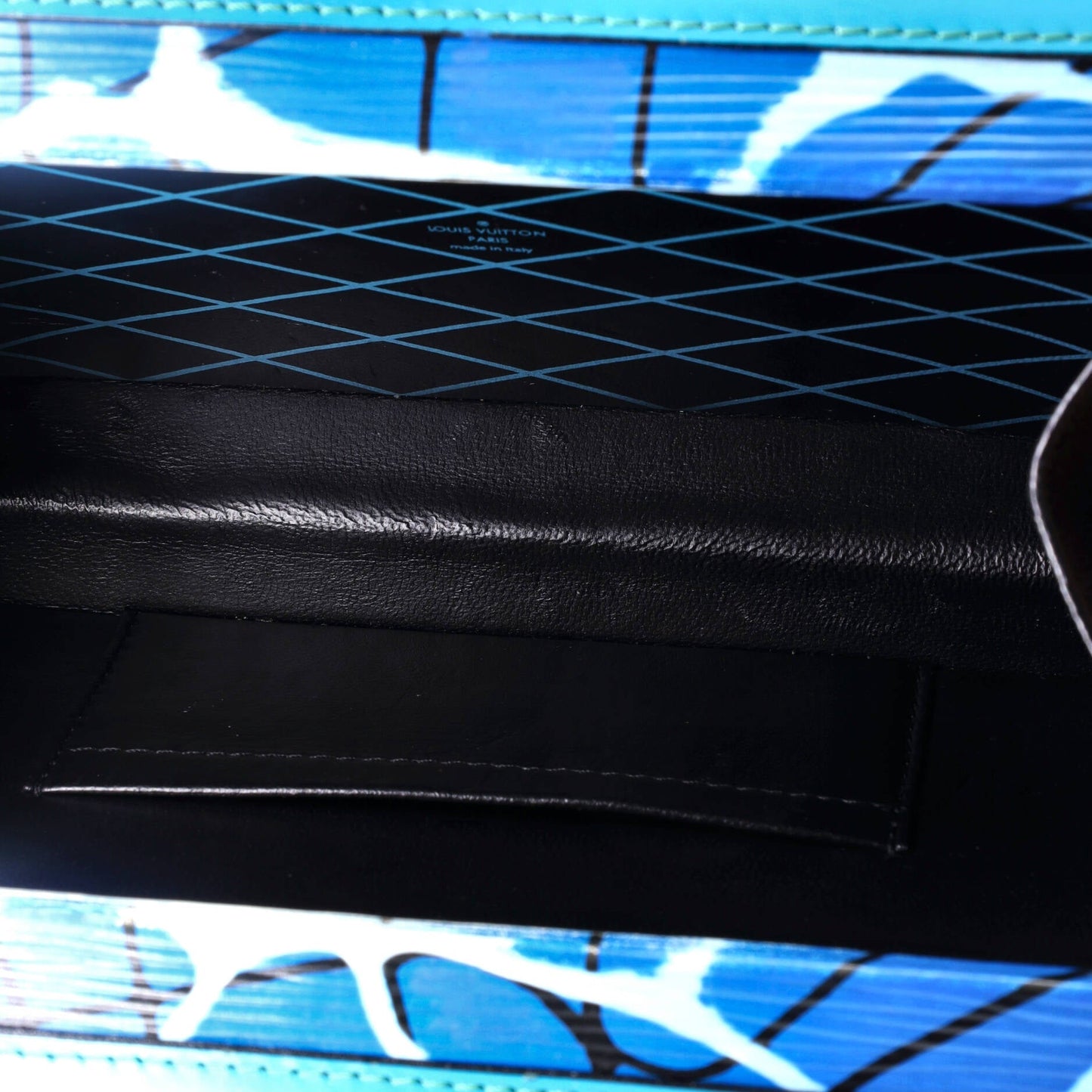 Louis Vuitton Petite Malle Handbag Limited Edition Printed Epi Leather