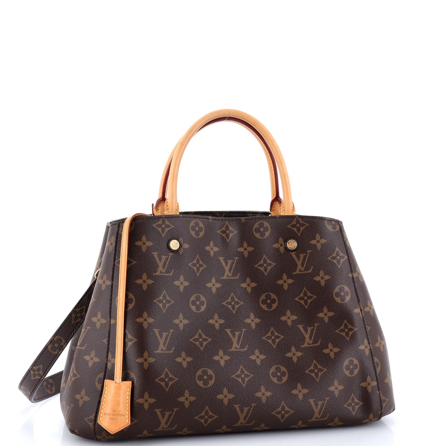 Louis Vuitton Montaigne Handbag Monogram Canvas MM