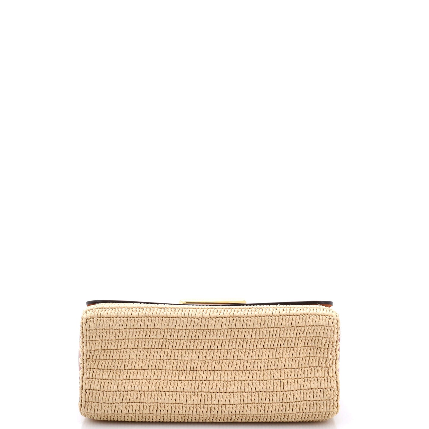Louis Vuitton Twist Convertible Handbag Leather and Raffia MM