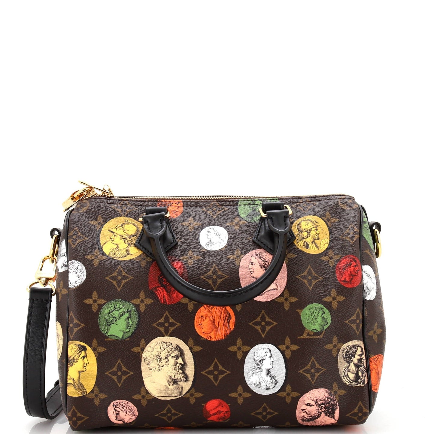 Louis Vuitton Bandouliere Bag Limited Edition Fornasetti Cameo Monogram Canvas 25