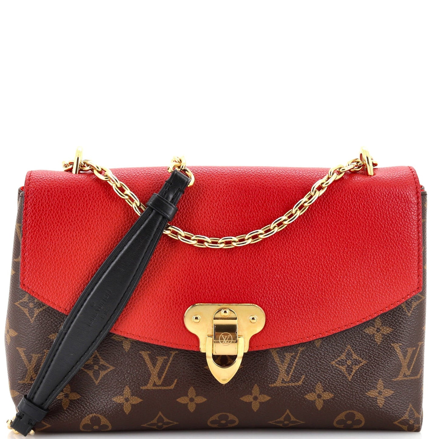 Louis Vuitton Saint Placide Handbag Monogram Canvas and Leather