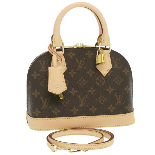 LOUIS VUITTON Monogram Alma BB Hand Bag M53152 LV 29425A