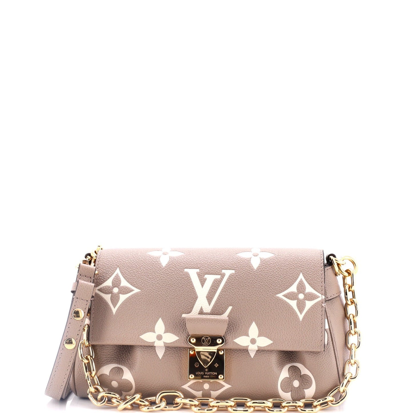 Louis Vuitton Favorite NM Handbag Bicolor Monogram Empreinte Giant
