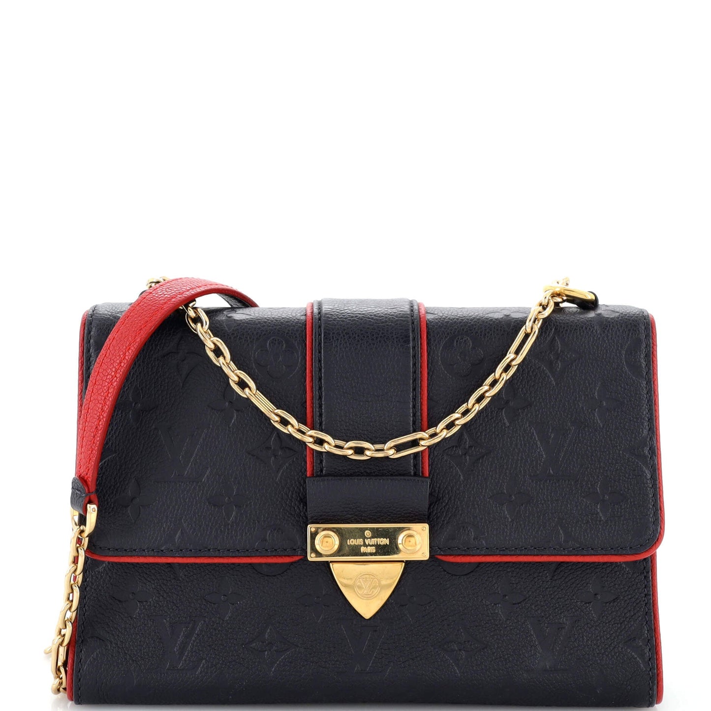 Louis Vuitton Saint Sulpice Handbag Monogram Empreinte Leather PM