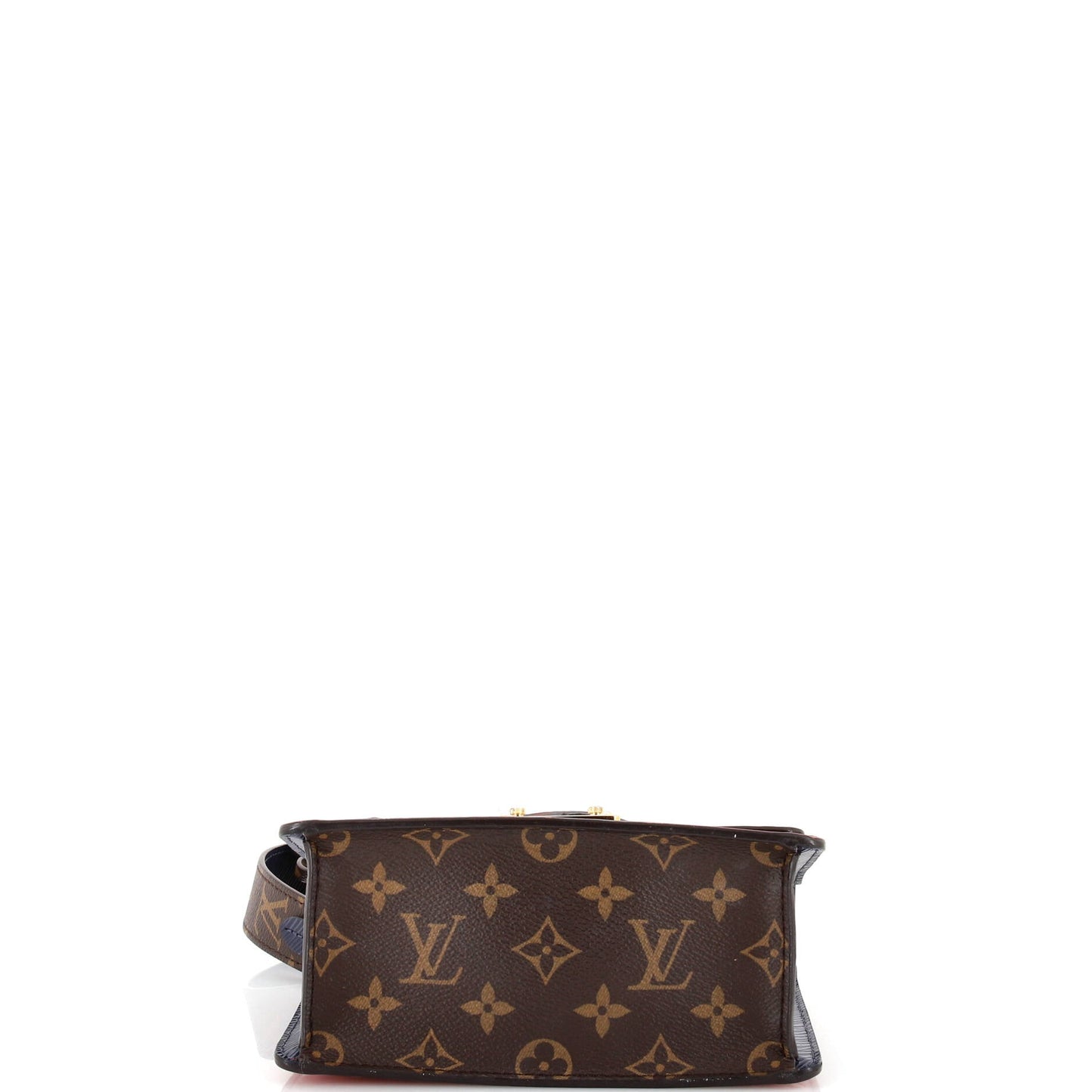 Louis Vuitton Spring Street NM Handbag Monogram Vernis with Monogram Canvas