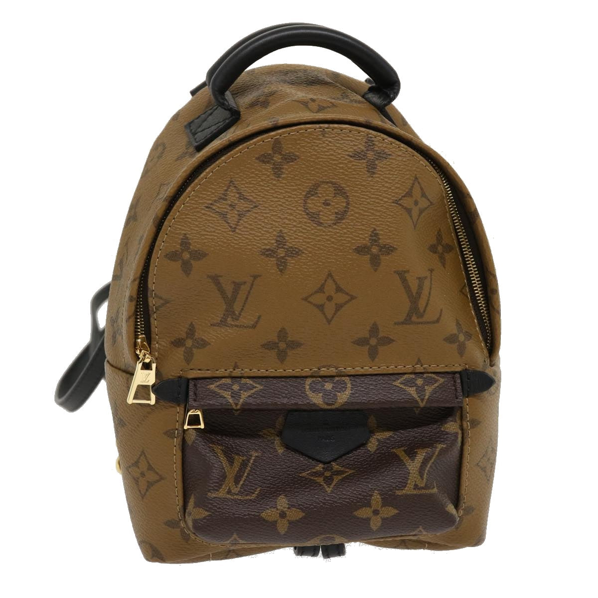 LOUIS VUITTON Monogram Reverse Palm Springs Mini Backpack M42411 LV 29556A