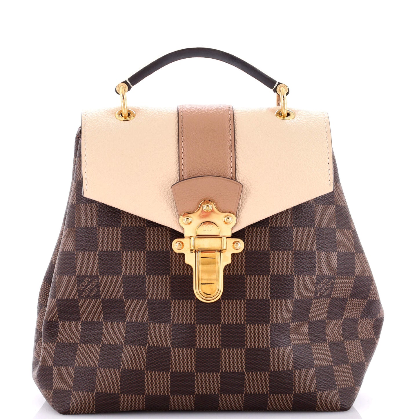 Louis Vuitton Clapton Backpack Damier and Leather
