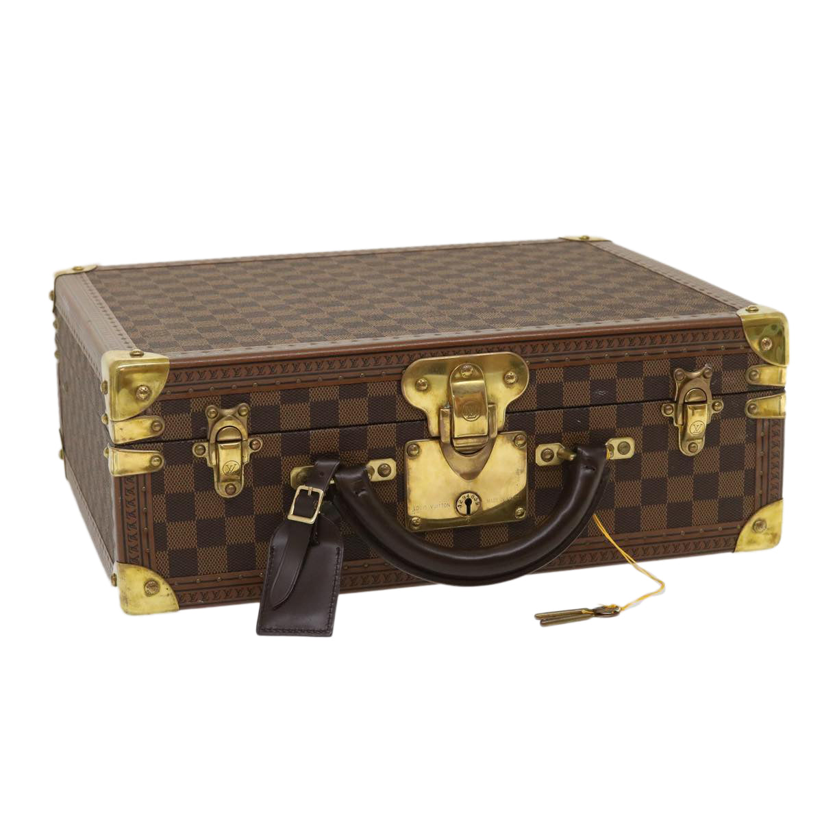 LOUIS VUITTON Damier Ebene Cotoville 40 Trunk LV 29607A