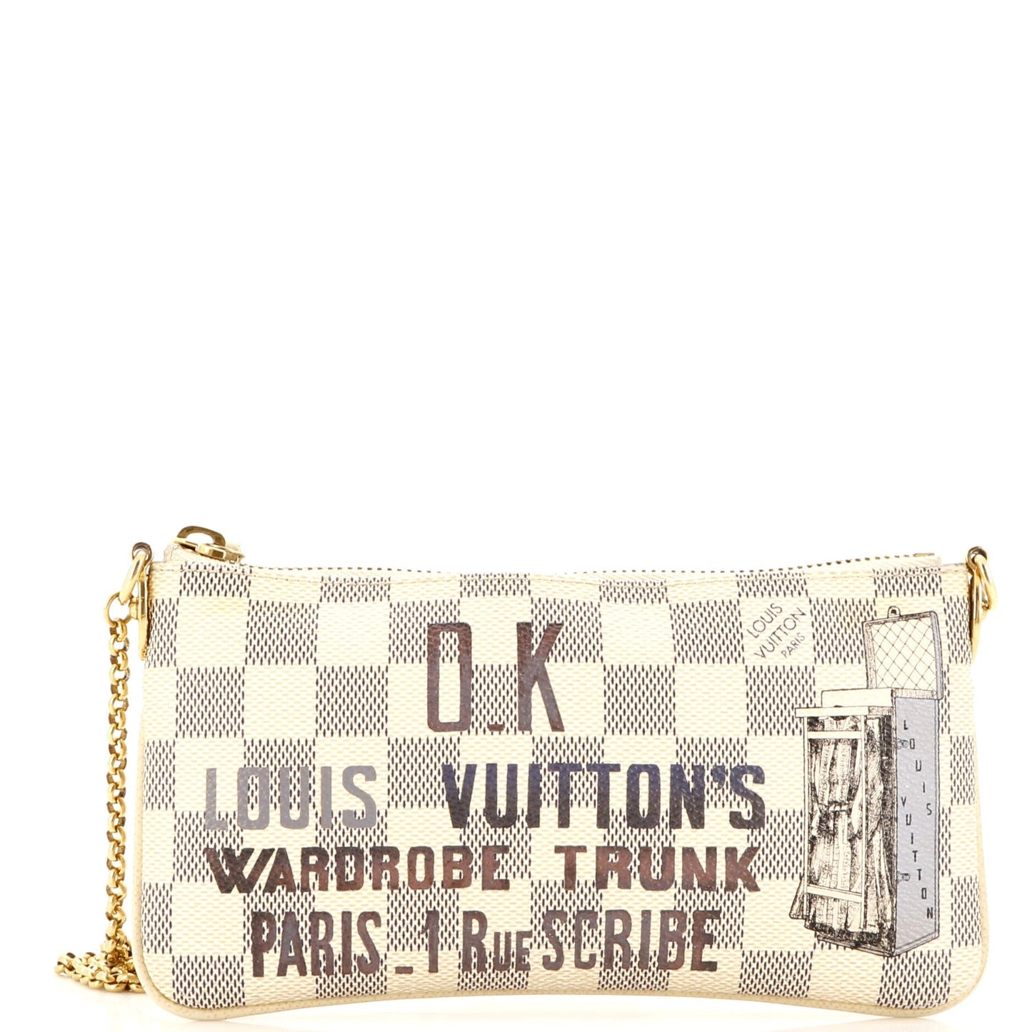 Louis Vuitton Milla Pochette Limited Edition Damier MM