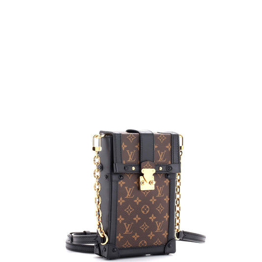 Louis Vuitton Vertical Trunk Pochette Monogram Canvas