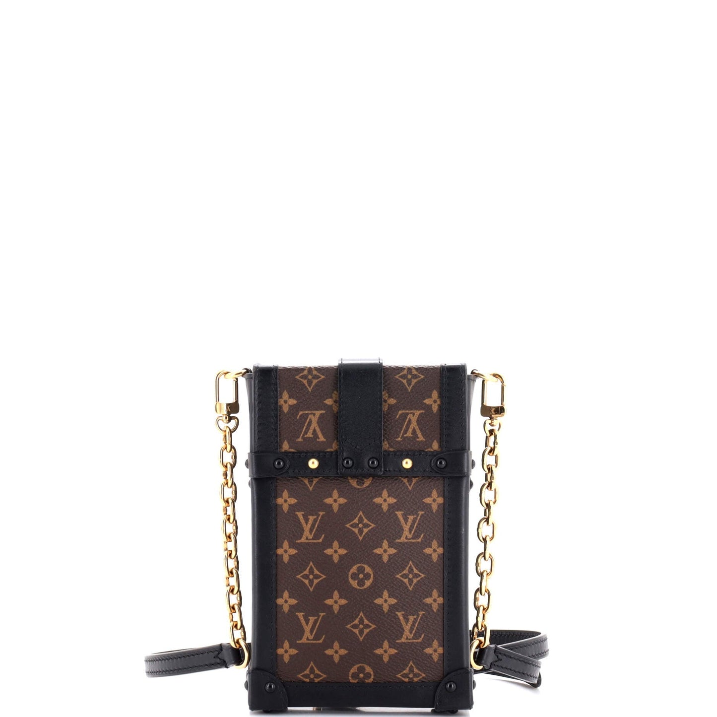 Louis Vuitton Vertical Trunk Pochette Monogram Canvas