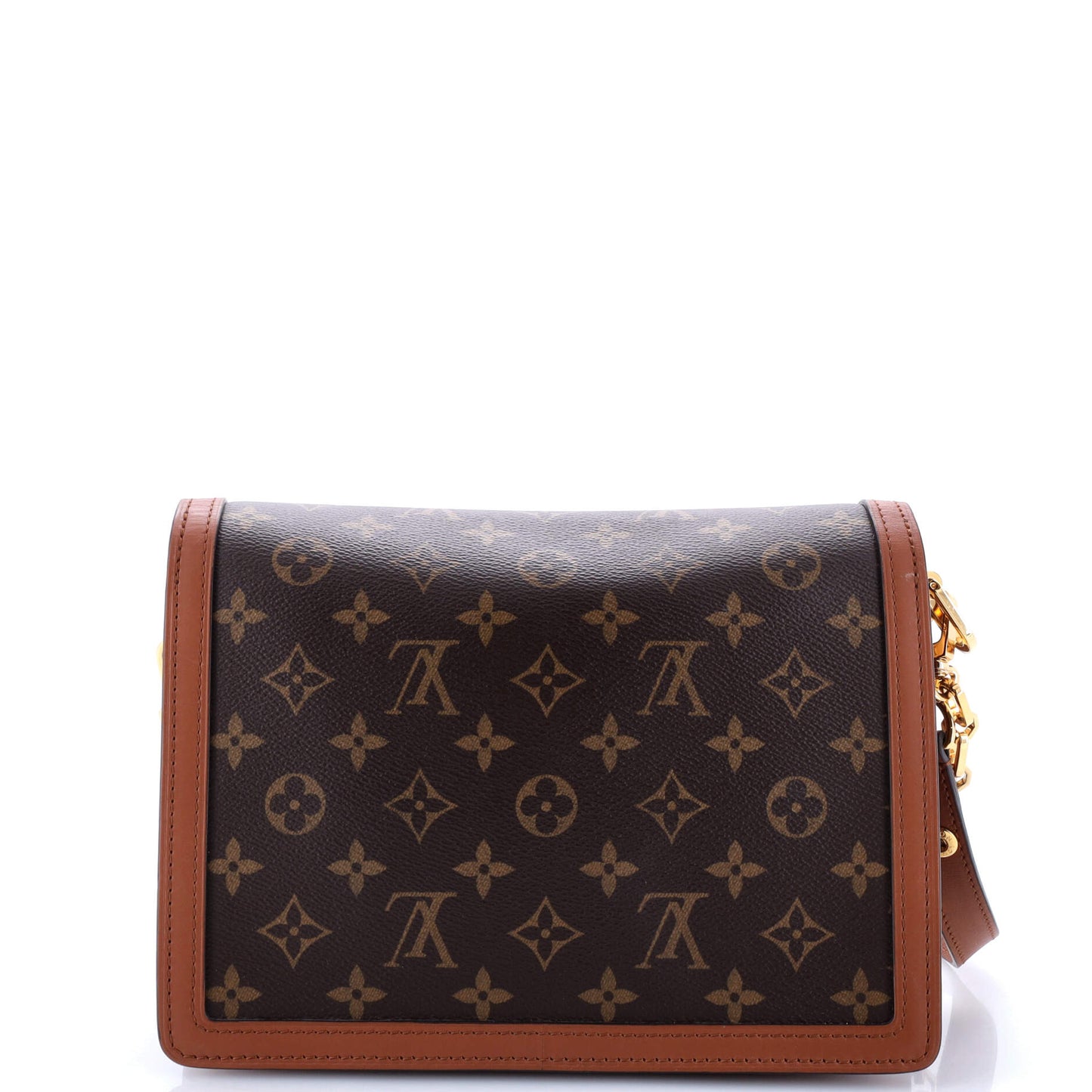 Louis Vuitton Dauphine Shoulder Bag Reverse Monogram Canvas MM