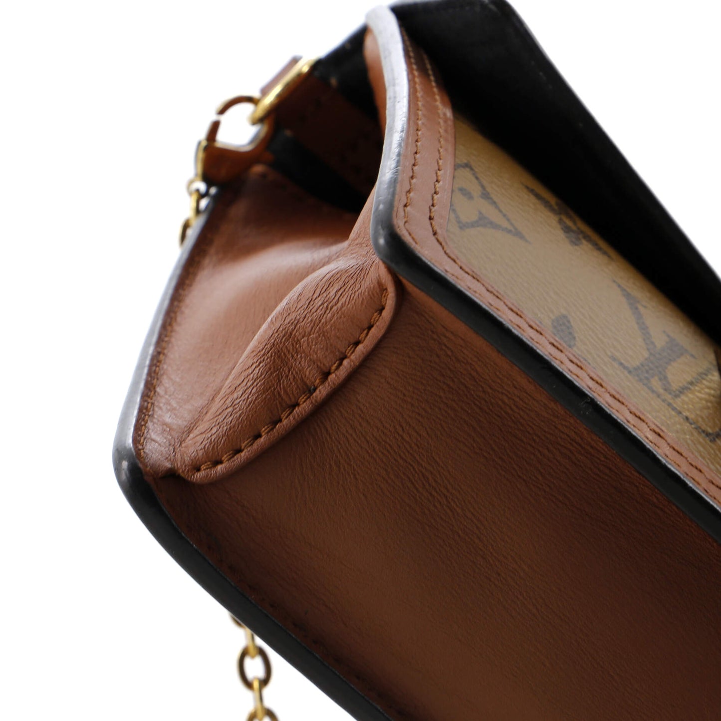 Louis Vuitton Dauphine Shoulder Bag Reverse Monogram Canvas Mini