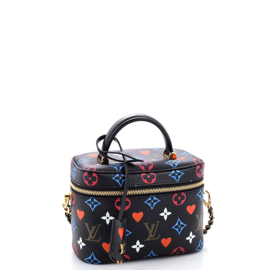 Louis Vuitton Vanity Handbag Limited Edition Game On Multicolor Monogram PM