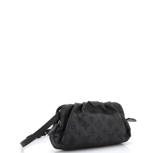 Louis Vuitton Scala Pouch Bag Mahina Leather Mini