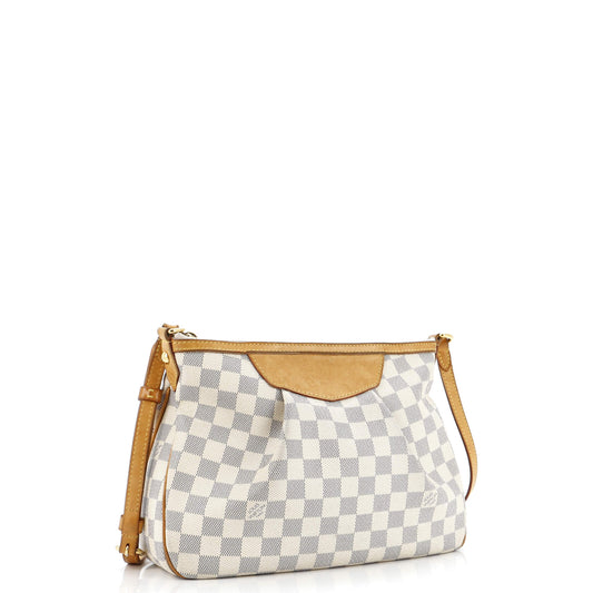 Louis Vuitton Siracusa Handbag Damier PM
