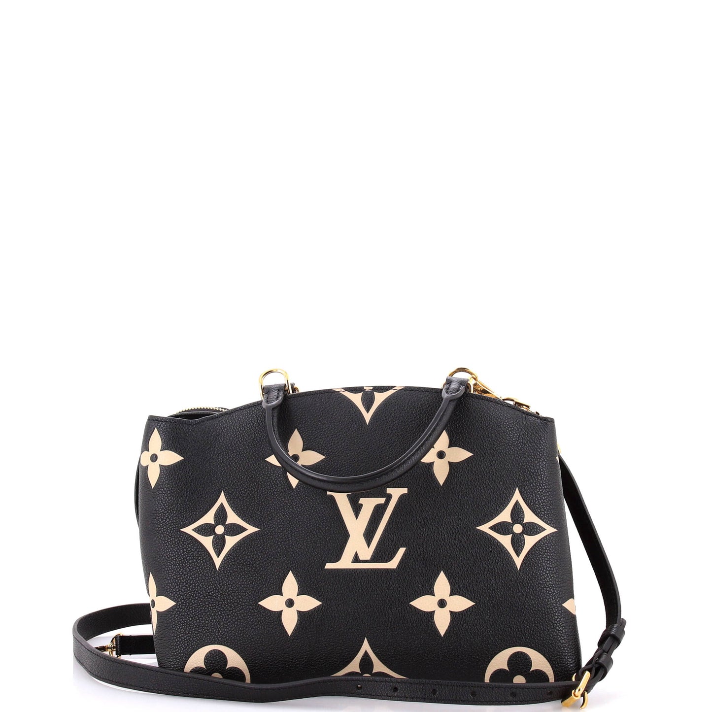 Louis Vuitton Petit Palais Handbag Bicolor Monogram Empreinte Giant