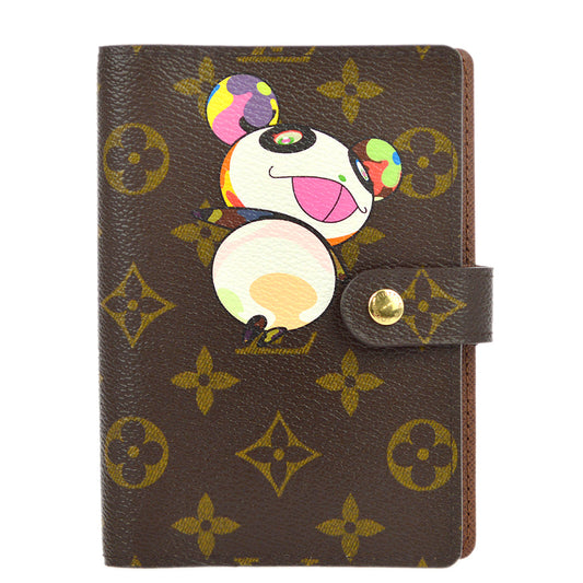 Louis Vuitton 2004 Monogram Panda Agenda PM R20011