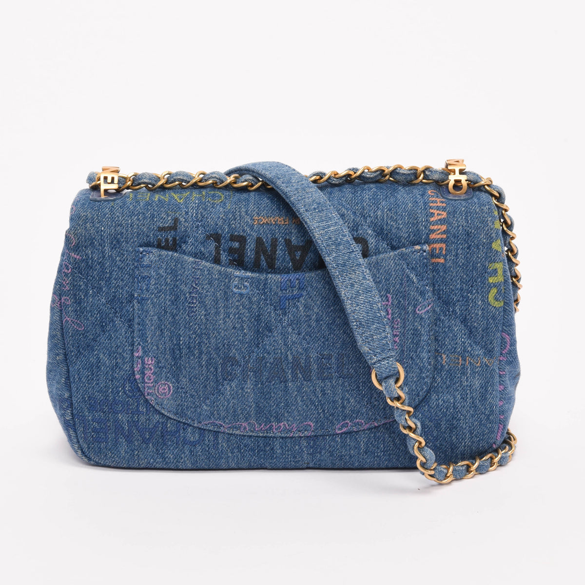 Chanel Blue Mood Mini Flap Flap Bag - Rovelle Bags