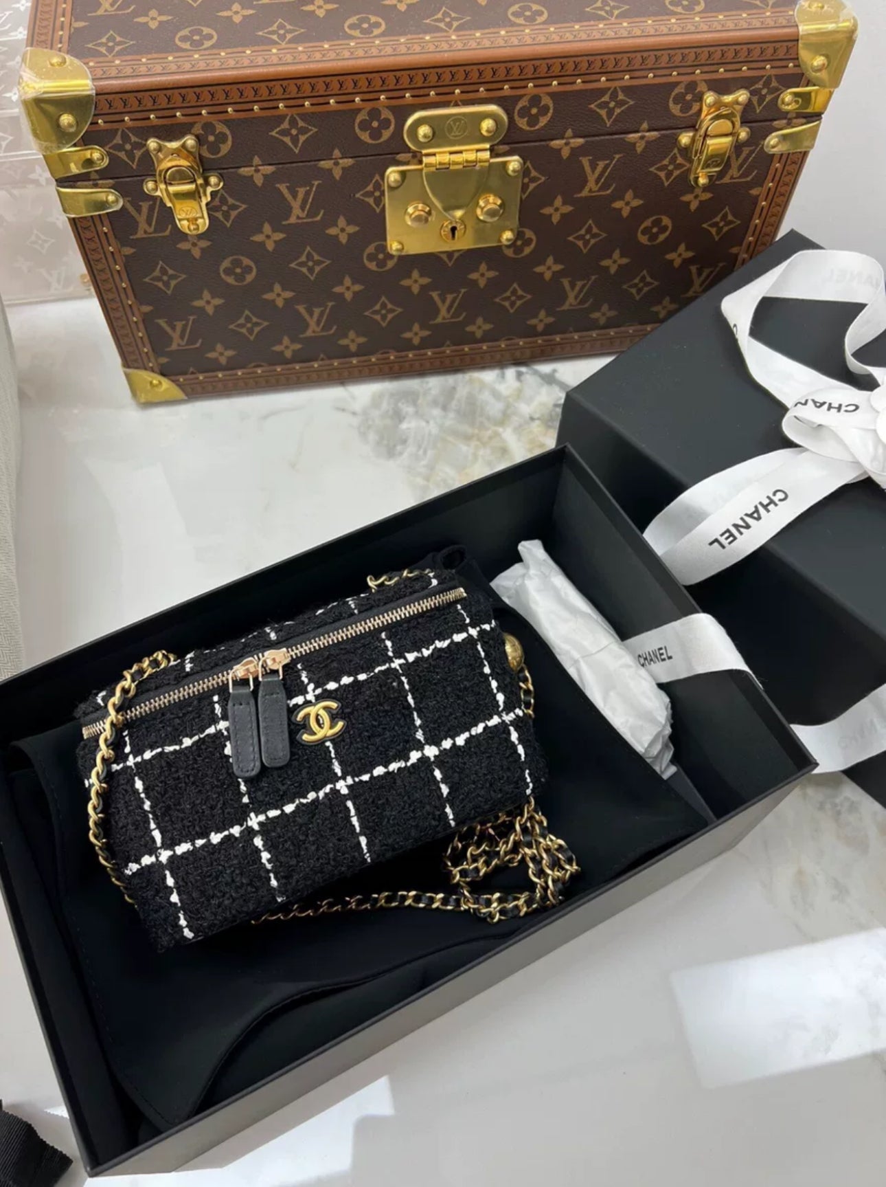 Chanel Vanity Clutch - Rovelle Bags