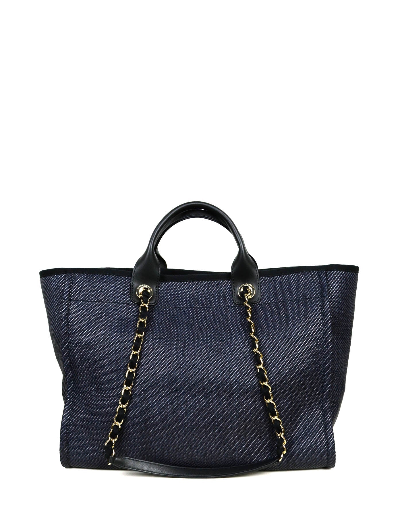 Chanel NEW 2020 Black Mixed Fibers Tote Bag - Rovelle Bags