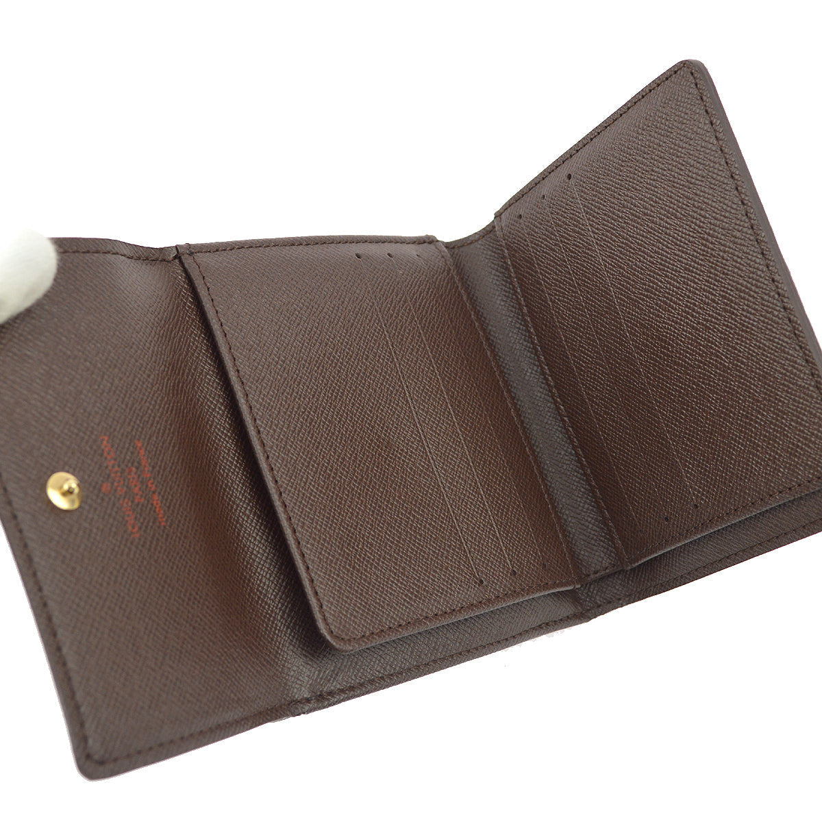 Louis Vuitton Damier Portefeuille Elise Bifold Wallet N61654