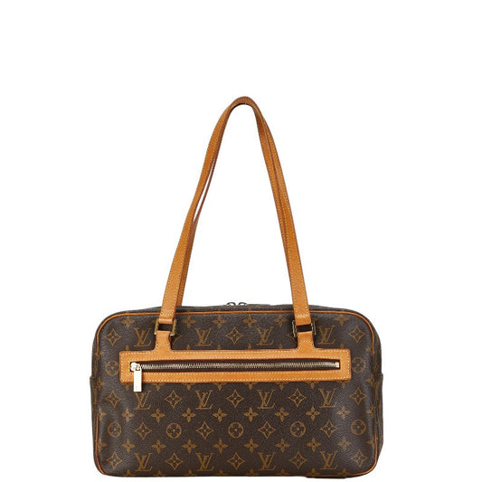 Louis Vuitton Monogram City GM Shoulder Bag M51181 Brown PVC Leather Louis Vuitton