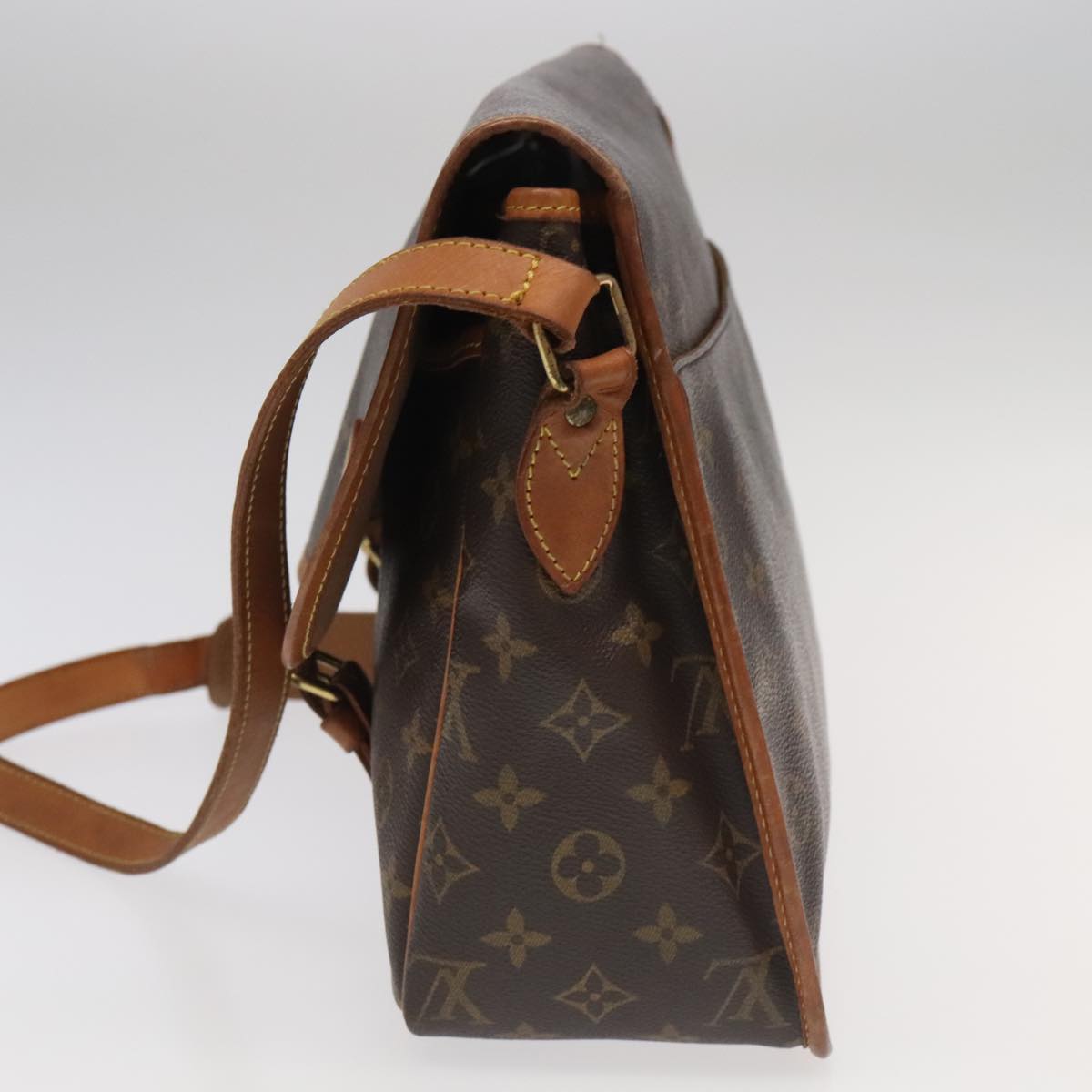 Louis Vuitton Gibecière Canvas Shoulder Bag