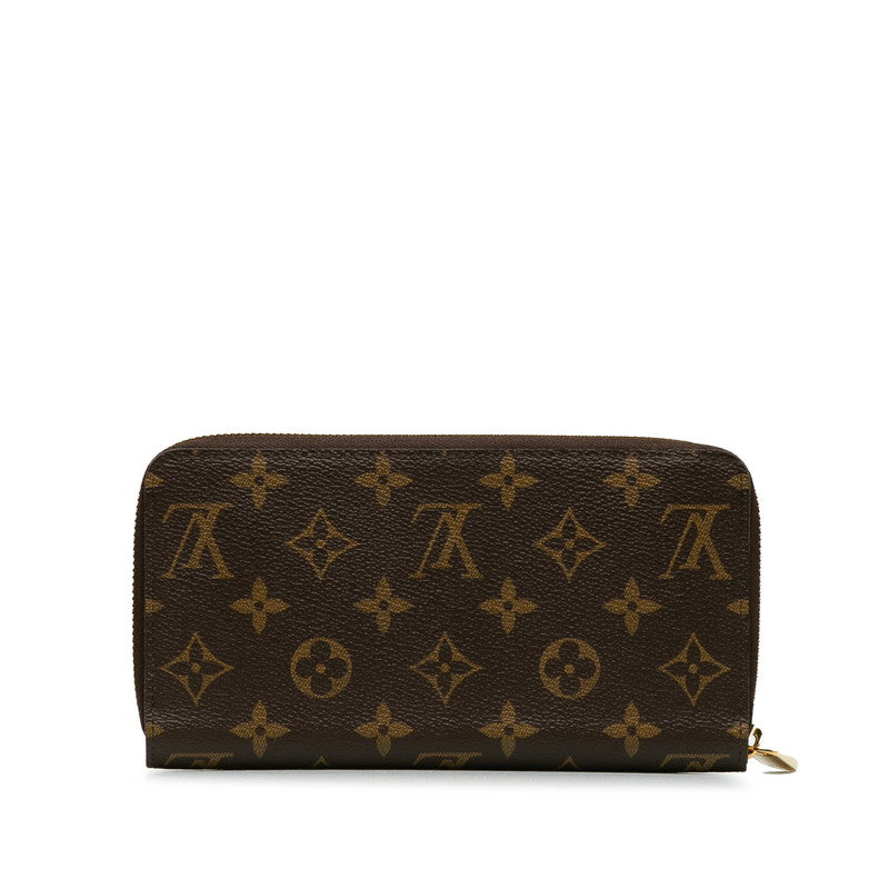 Louis Vuitton Monogram M42616 Long Wallet Leather Brown