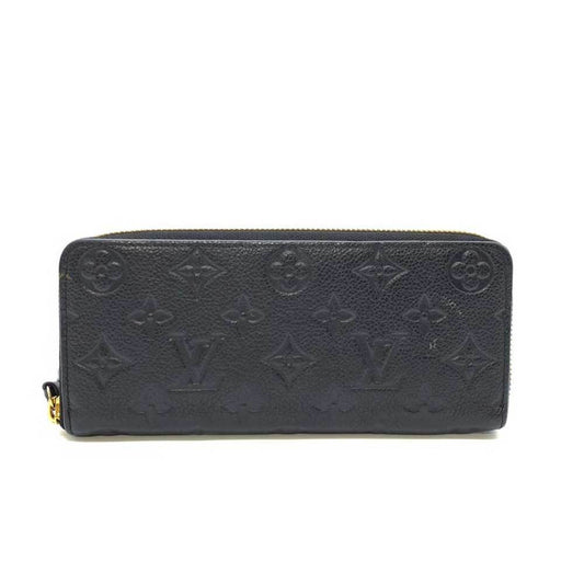 Louis Vuitton Monogram Empreinte Noir Monogram Empreinte Long Wallet (Bi-Fold)