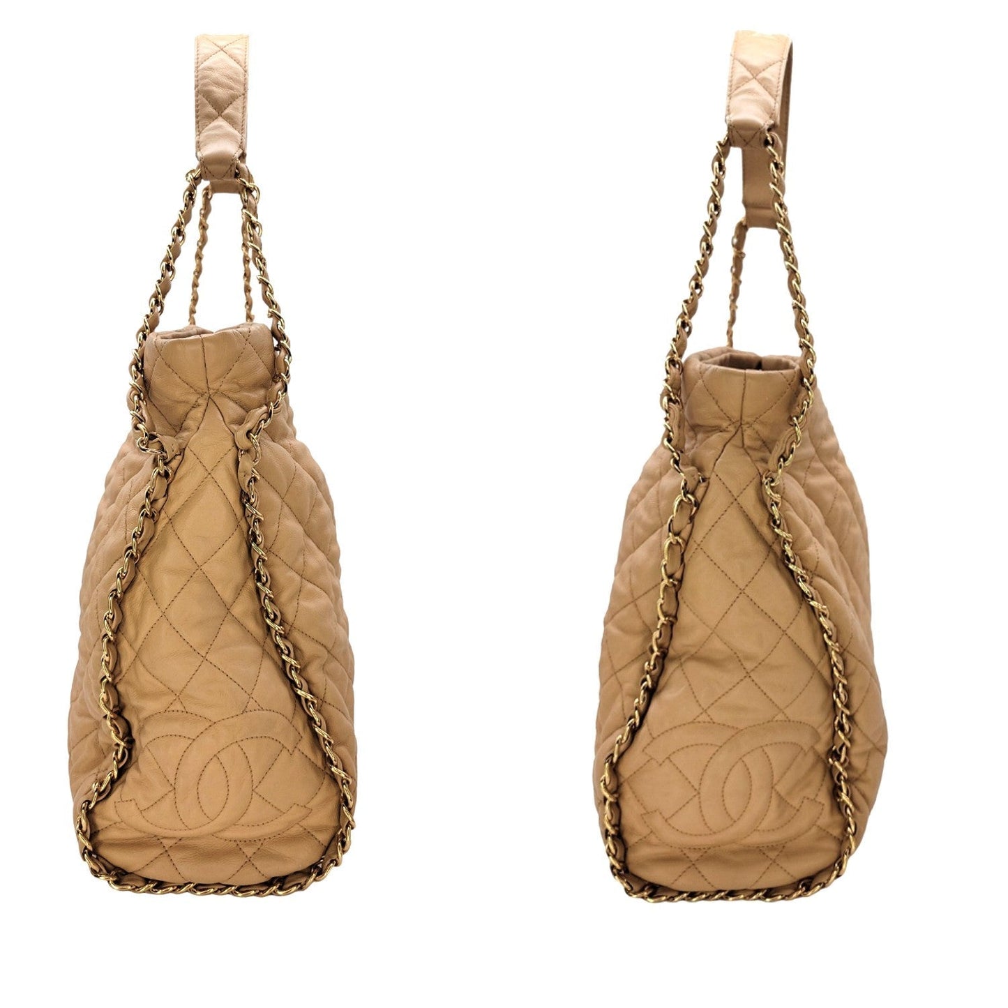 Chanel 2011 Quilted Chain Me Hobo Shoulder Bag - Rovelle Bags