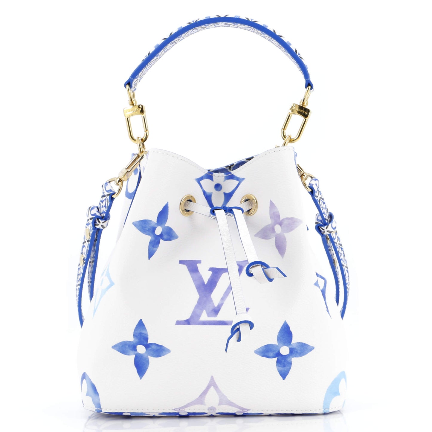 Louis Vuitton NeoNoe Handbag By The Pool Monogram Watercolor Giant BB