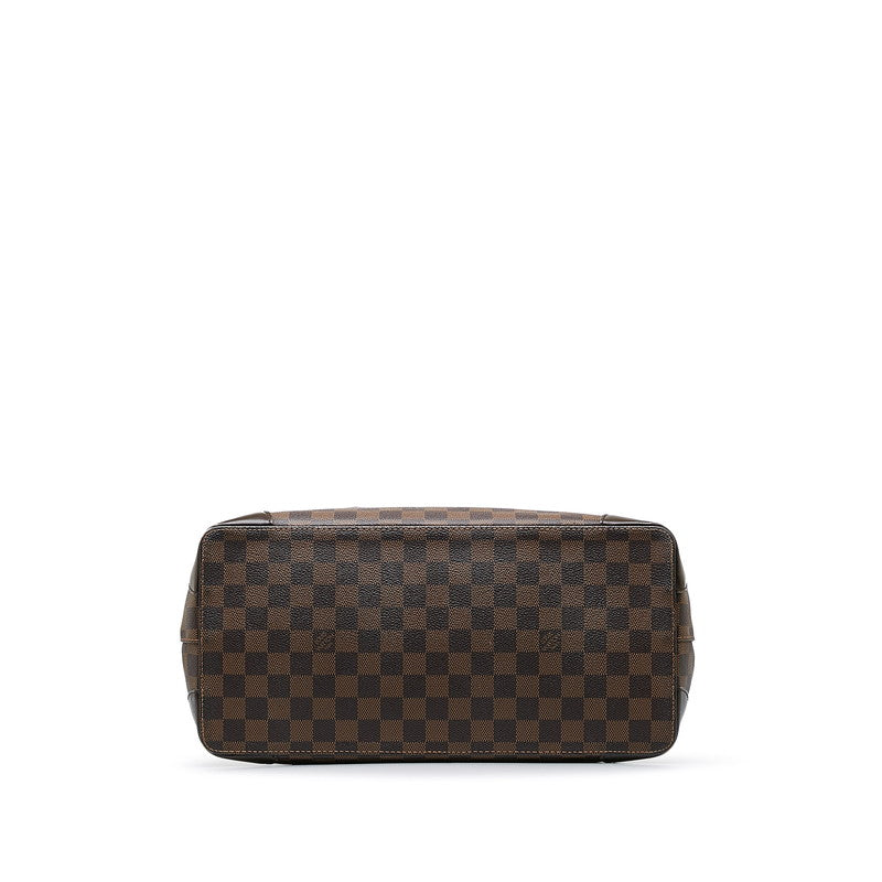 Louis Vuitton Damier Hamsted MM Handbag N51204 Brown PVC Louis Vuitton