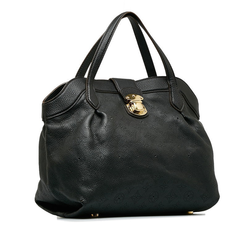 Louis Vuitton Monogram Makhina Seal PM Handbag M93465 Noir Black Leather Louis Vuitton