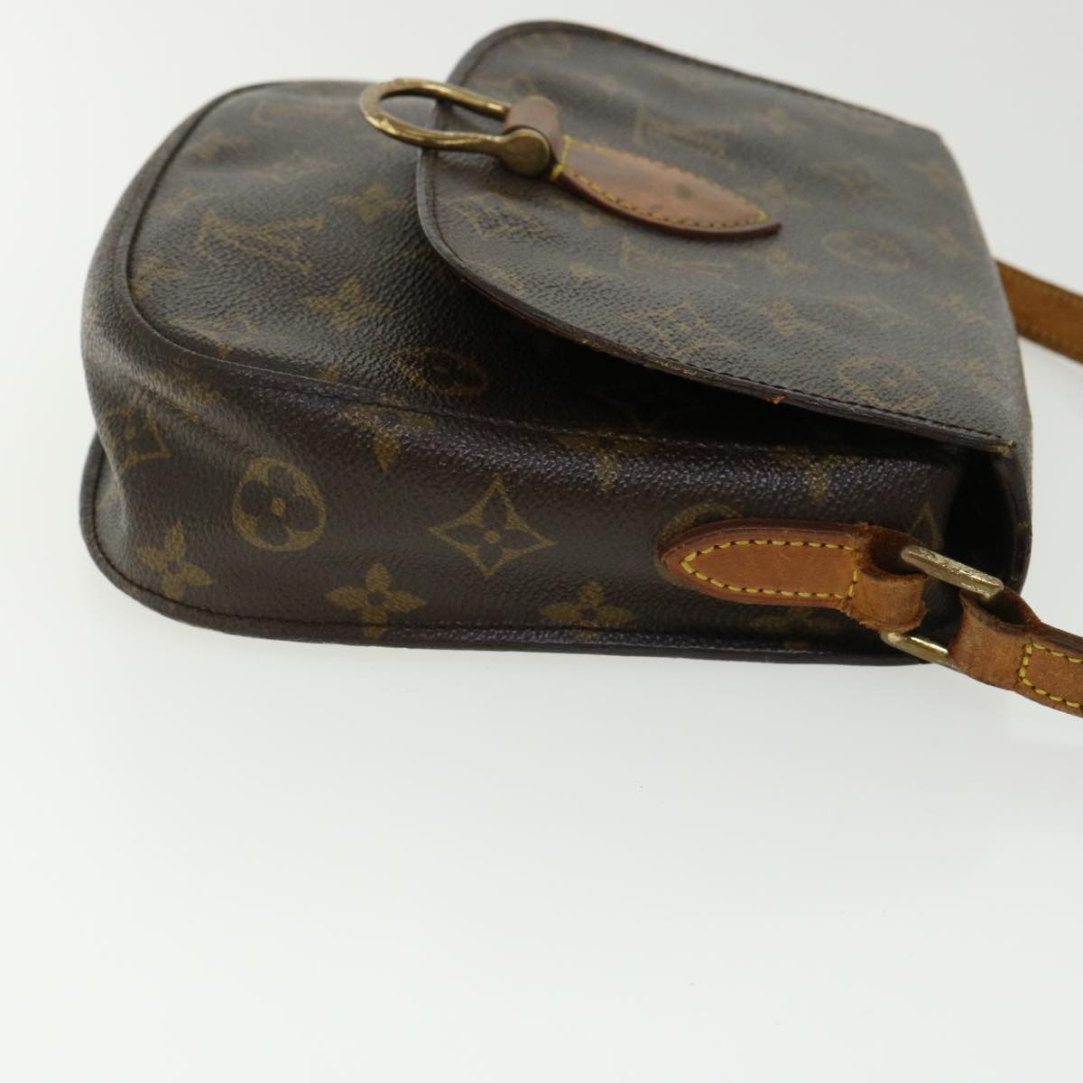 LOUIS VUITTON Monogram Saint Cloud MM Shoulder Bag M51243 LV Auth 31297