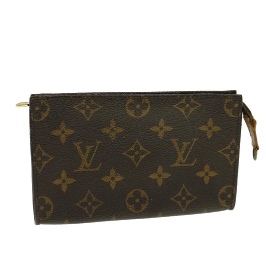 LOUIS VUITTON Monogram Bucket PM Accessory Pouch L106 LV Auth 31612