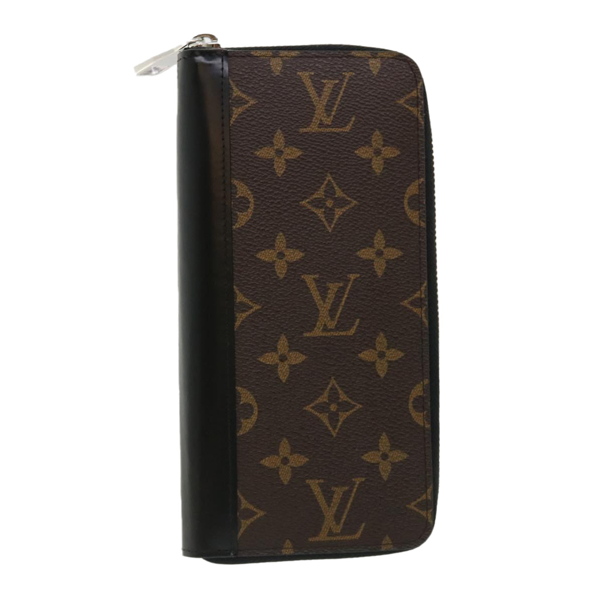 LOUIS VUITTON Monogram Macassar Portefeuille Thanon Long Wallet M63489 LV 31715A