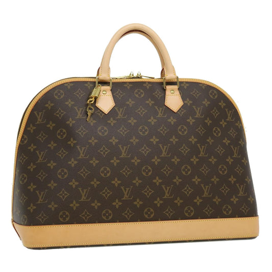 LOUIS VUITTON Monogram Alma Voyage MM Hand Bag M41446 LV 31866A