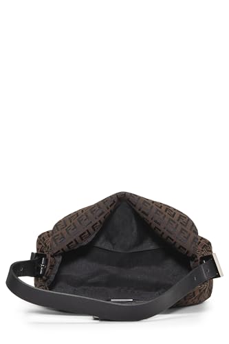 Fendi, Brown Zucchino Shoulder Bag Small, Brown