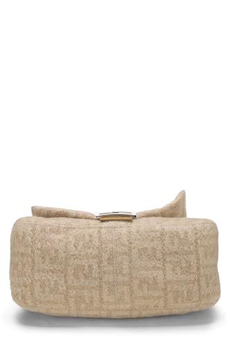 Fendi, Beige Zucca Wool Mama, Beige