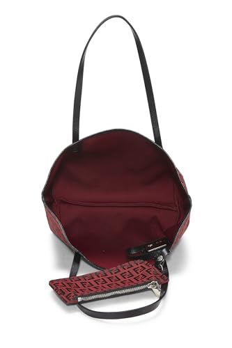 Fendi, Red Zucchino Tote Mini, Red