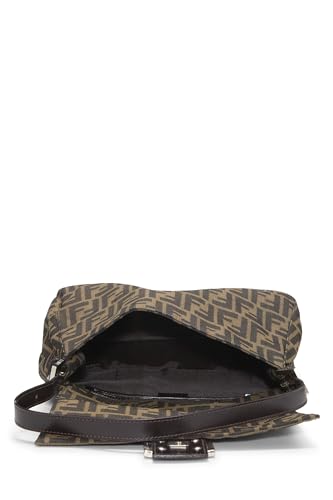 Fendi, Brown Zucca Canvas Mama, Brown