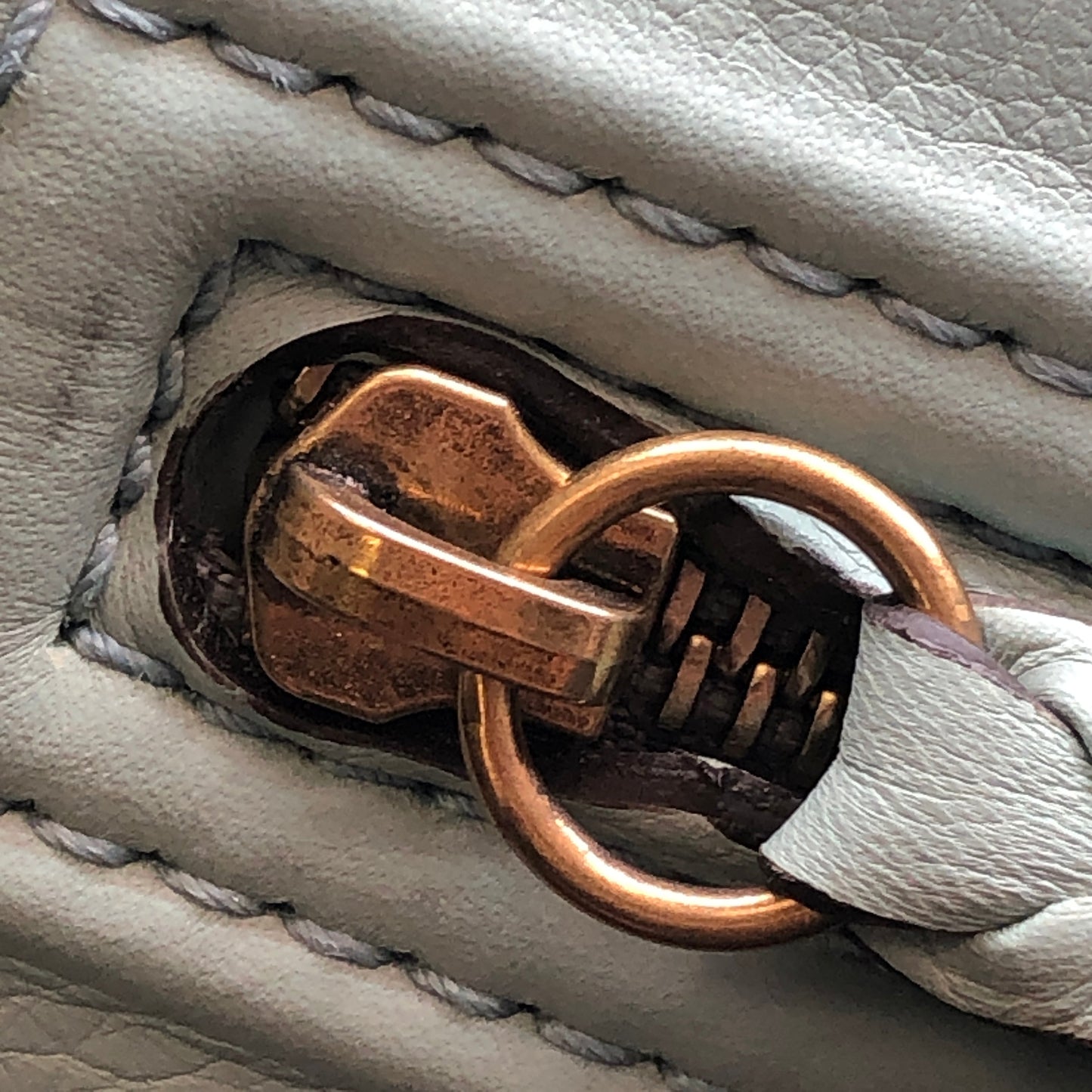 Celine Tiffany Blue Smooth Leather Luggage Handbag